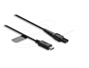 Delock USB Type-C t&ouml;ltők&aacute;bel Philips OneBlade Pro 360 HQ7, HQ8, HQ9 borotv&aacute;khoz 1m (91752)