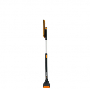 Fiskars X-series aut&oacute;s h&oacute;seprű/leh&uacute;z&oacute; &eacute;s j&eacute;gkapar&oacute;, forgathat&oacute; fejjel, teleszk&oacute;pos, XL (1078492)