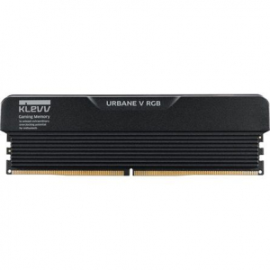 32GB 6400MT/S DDR5 RAM Klevv URBANE V RGB CL30 (2x16GB) fekete (KD5AGUA80-64B300V)