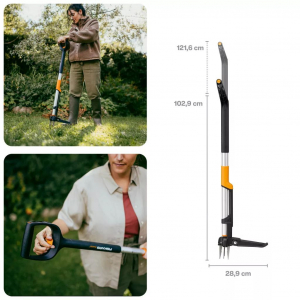 Fiskars X-series teleszk&oacute;pos gyomkiszedő (1080510)