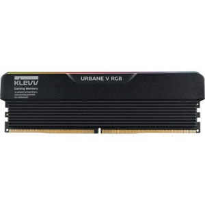 32GB 6400MT/S DDR5 RAM Klevv URBANE V RGB CL30 (2x16GB) fekete (KD5AGUA80-64B300V)