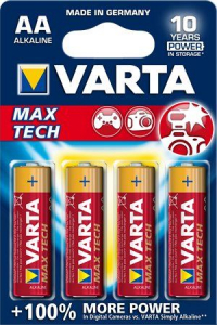 Varta MaxTech Alkáli elem AA/LR6 1.5 V (4db/csomag)  (4706101404)