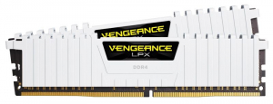 16GB 3200MHz DDR4 RAM Corsair Vengeance LPX White CL16 (2x8GB) (CMK16GX4M2B3200C16W)
