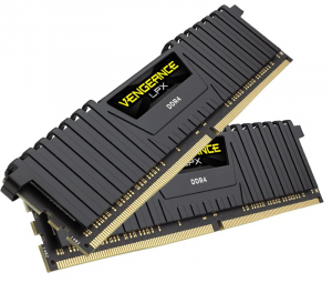 32GB 2133MHz DDR4 RAM Corsair Vengeance LPX Black CL13 (2x16GB) (CMK32GX4M2A2133C13)