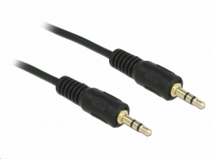 Delock 84438 audio kábel DC jack 3.5 mm apa / apa 5 m