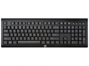 HP K2500 vezeték nélküli billentyűzet fekete (E5E78AA)