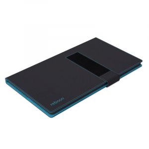 Reboon táblagép / e-book olvasó tok S2 max. 202x121x10,5mm szürke-fekete  (RB5020)