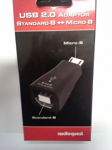 AUDIOQUEST USB standard B - micro B átalakító