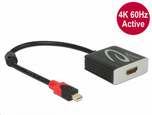 DeLock 62735 mini DisplayPort apa -> HDMI anya 4K aktív adapter