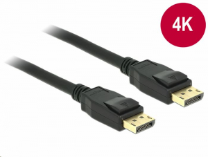 DeLock 83807 Displayport 1.2 apa -> Displayport apa kábel 3m fekete