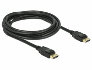 DeLock 83807 Displayport 1.2 apa -> Displayport apa kábel 3m fekete