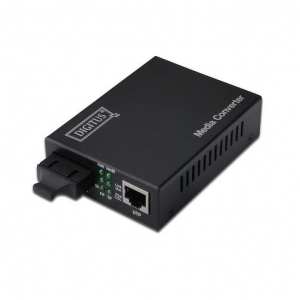 Digitus Gigabit m&eacute;dia konverter RJ45 / SC (DN-82121-1)