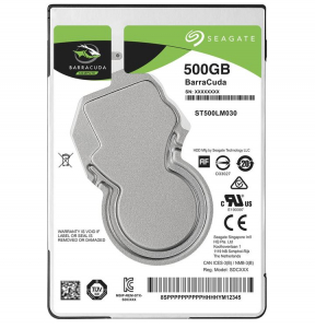 500GB Seagate 2.5" SATA III BarraCuda winchester (ST500LM030)