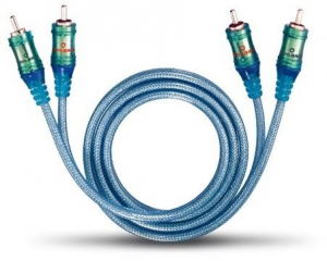 Oehlbach Ice Blue RCA kábel 1 méter jégkék színben (OB92020)