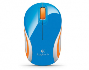 Logitech M187 vezeték nélküli optikai egér kék (910-002733)