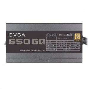 Evga 650 GQ 650W tápegység (210-GQ-0650-V2)