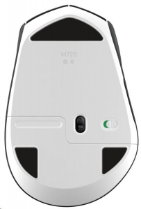 Logitech M720 Thriatlon vezeték nélküli optikai egér USB, Bluetooth (910-004791)