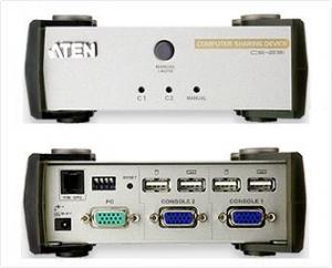 ATEN PC Share Master View 2x1 AUTO USB console (CS231C)