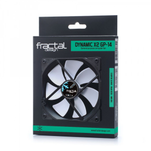 Fractal Design 140mm Dynamic X2 GP-14 ventilátor fekete-fehér (FD-FAN-DYN-X2-GP14-WT)