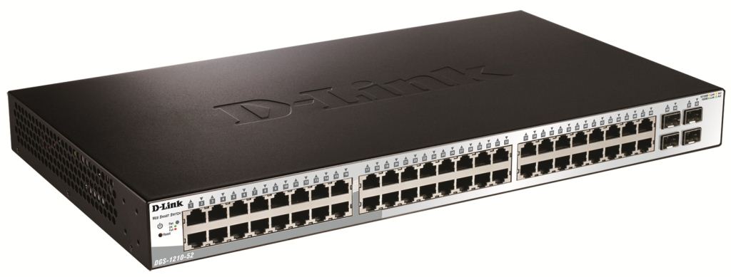 D-Link DGS-1210-52  10/100/1000Mbps 48+4 portos switch