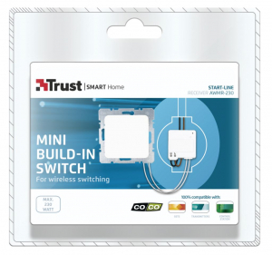Trust AWMR-230 mini beépített kapcsoló fények vezeték nélküli kapcsolásához (71035)