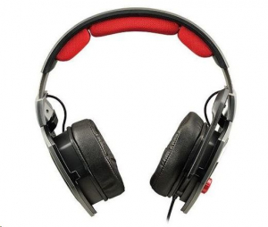 Thermaltake eSports SHOCK 3D 7.1 mikrofonos fülhallgató fekete-piros (HT-RSO-DIECBK-13)
