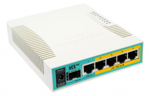 MikroTik RB960PGS hEX PoE Gigabit router