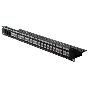 Roline UTP CAT6 patch panel keret (26.11.0357-5)