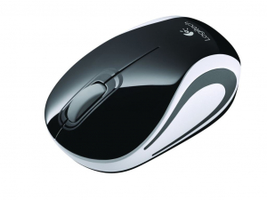 Logitech M187 vezeték nélküli optikai egér fekete (910-002731)