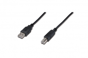 Assmann USB A-B összekötő kábel 1m (AK-300102-010-S)
