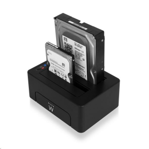 Ewent EW7014 2.5"-3.5" merevlemez dokkol&oacute; fekete