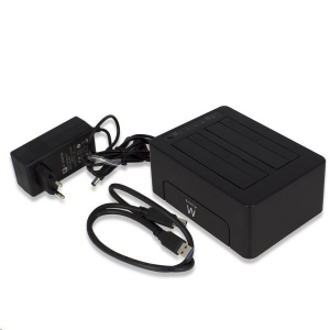 Ewent EW7014 2.5"-3.5" merevlemez dokkol&oacute; fekete