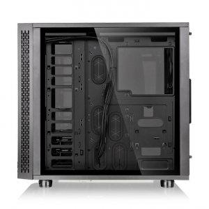 Thermaltake View 31 TG RGB Tempered Glass táp nélküli ablakos ház fekete (CA-1H8-00M1WN-01)