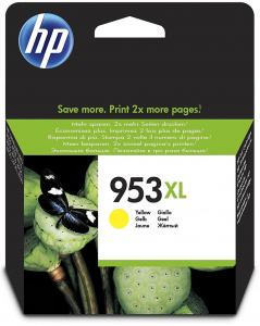 HP 953XL nagy kapacitású tintapatron sárga (F6U18AE)