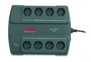 APC Back-UPS BE400-GR szünetmentes tápegység ES 400VA, hagyományos konnektor foglalat