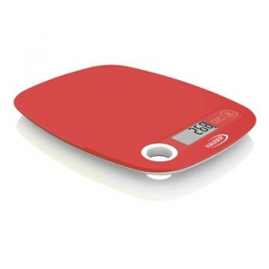 Hauser DKS-1064 digitális konyhai mérleg piros