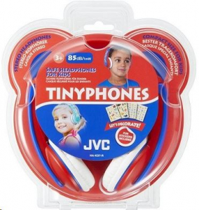 JVC HA-KD7-R gyermek fejhallgató kék-piros (limitált hangerő)