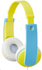 JVC HA-KD7-Y gyermek fejhallgató kék-sárga (limitált hangerő)