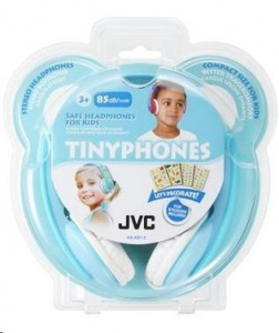 JVC HA-KD7-Z gyermek fejhallgató zöldeskék (limitált hangerő)