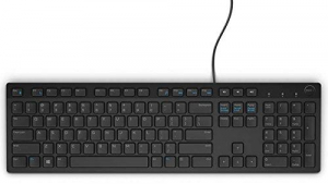 DELL KB216-UK (QWERTY) angol multimedia billentyűzet fekete (580-ADGV)