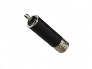 KáCsa RP-200RT-8 Ródium bevonatú RCA dugó, 8,5 mm /db