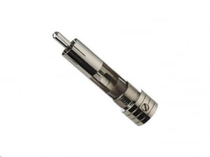 KáCsa RP-200RT-8 Ródium bevonatú RCA dugó, 8,5 mm /db