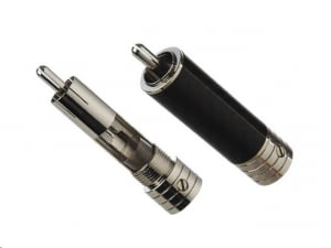 KáCsa RP-200RT-8 Ródium bevonatú RCA dugó, 8,5 mm /db