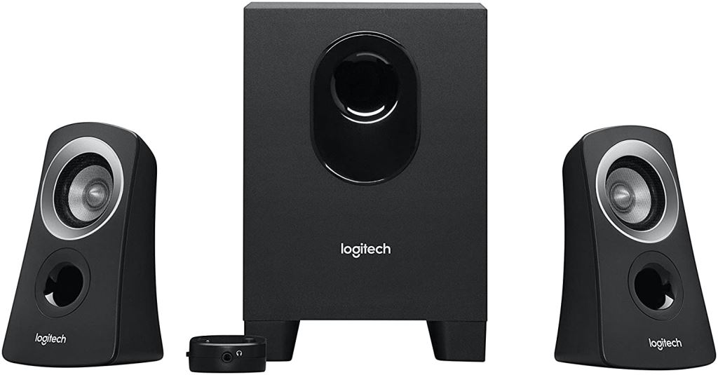 Logitech 2.1 Z313 hangszóró fekete (980-000413)