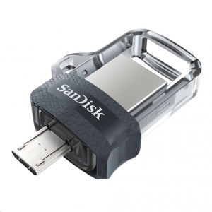 Pen Drive 64GB SanDisk Ultra Dual Drive m3.0  (SDDD3-064G-G46 / 173385)