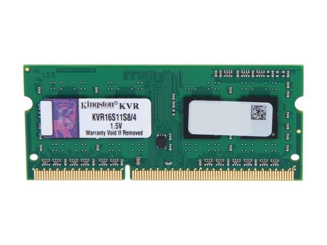 4GB 1600MHz DDR3 Notebook RAM Kingston (KVR16S11S8/4)