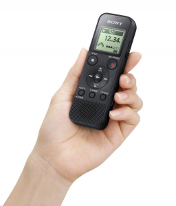Sony ICD-PX370 digitális diktafon beépített USB csatlakozással fekete (ICDPX370.CE7)