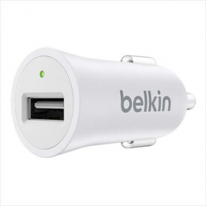 Belkin USB autós töltő Mixit Up fehér (F8M730btWHT)