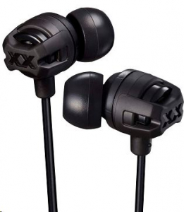 JVC HA-FX103M-B Xtreme Xplosives sorozatú utcai mikrofonos fülhallgató fekete