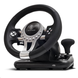 Spirit of Gamer Race Wheel Pro 2 kormány fekete-ezüst (SOG-RWP2)